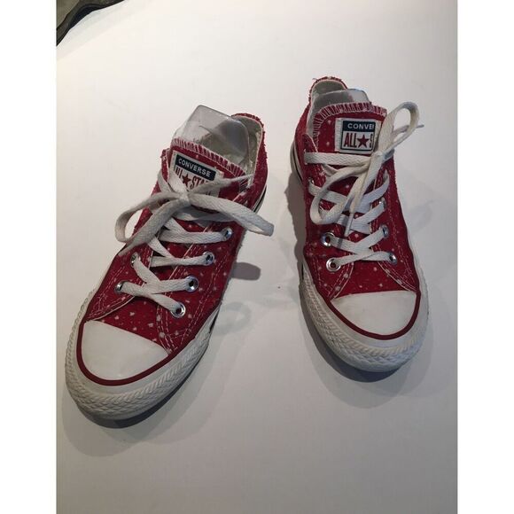 Converse All Star Red Unisex W 5.5 - Picture 1 of 10